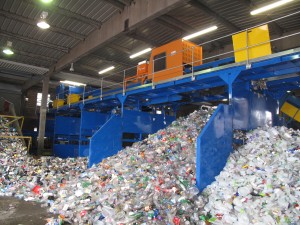 Tong Recycling Sorting line